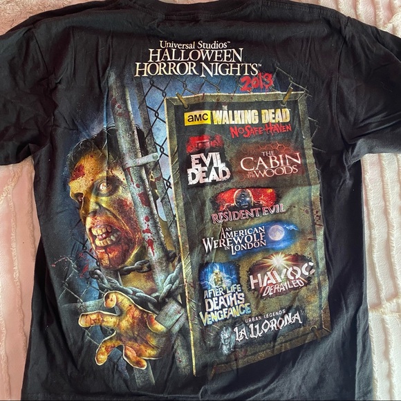 Halloween Horror Nights Graphic Tee XS - Picture 4 of 4